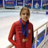 Niš: Brza klizačica Sofija opet u svoj grad donela evropsku srebrnu medalju 2