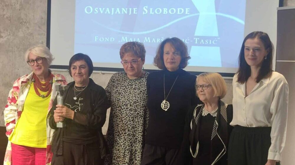 Aktivistinja Stanislava Staša Zajović dobitnica nagrade "Osvajanje slobode" 1