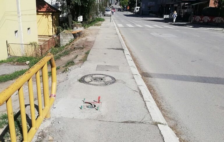 Naopako u Valjevu: Posečen stogodišnji dud da bi se postavio semafor 1