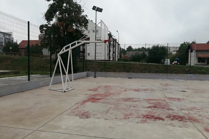 Valjevski košarkaški teren Student u lošem stanju: Radovi ni na vidiku 2
