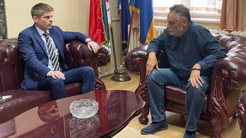Arno Gujon posetio Zaječar i razgovarao sa gradonačеlnikom Boškom Ničićеm 1