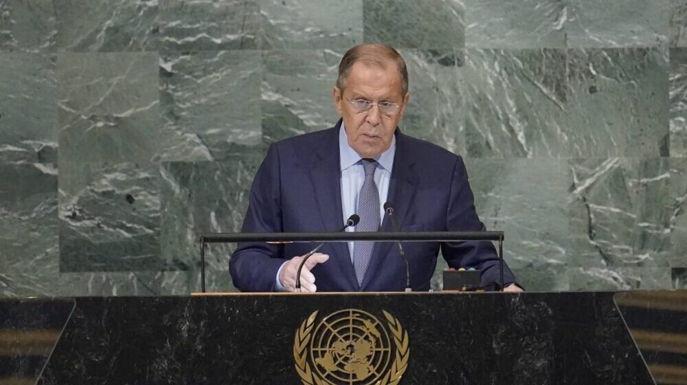 Lavrov u Generalnoj skupštini UN optužio Zapad za grotesknu rusofobiju 1