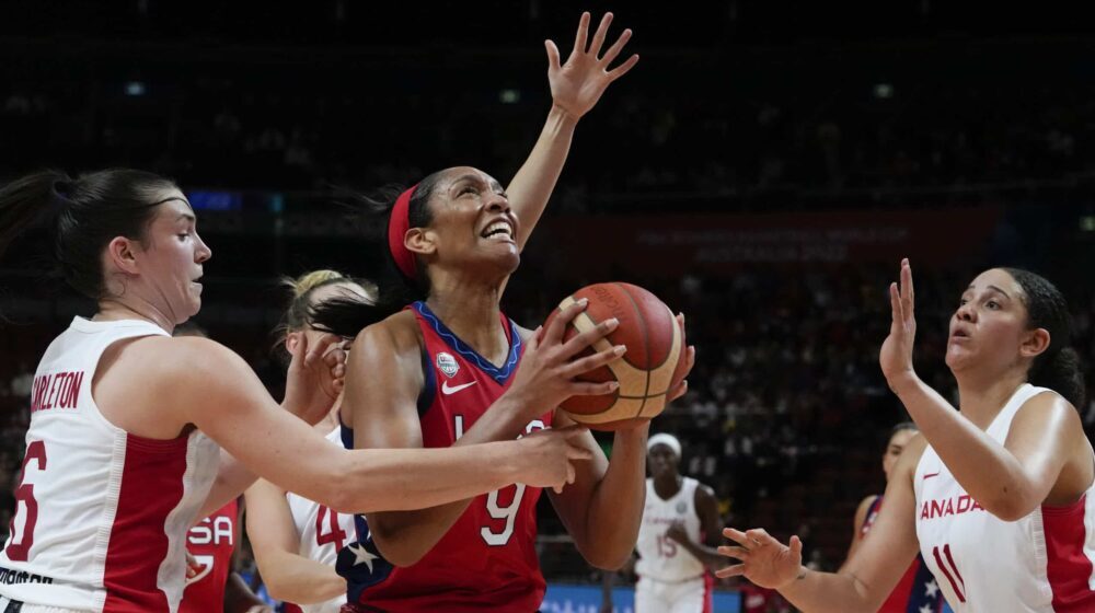 Košarkašice SAD u finalu Svetskog prvenstva 1