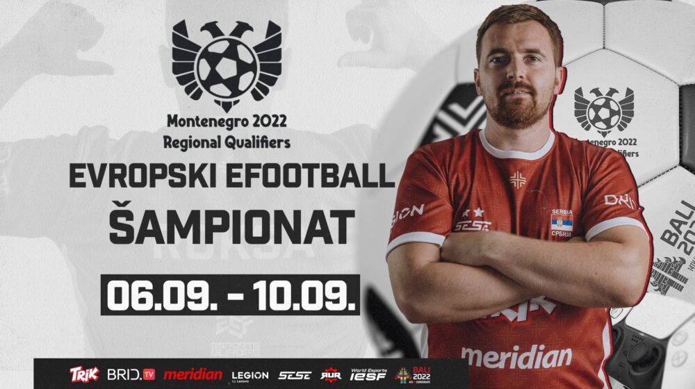 Srbija sutra nastupa na eFootball EEF šampionatu u Podgorici 1