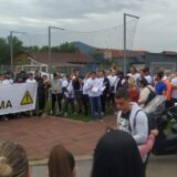 Opozicija se pridružila protestu građana niškog naselja Brzi Brod protiv izgradnje dalekovoda 9