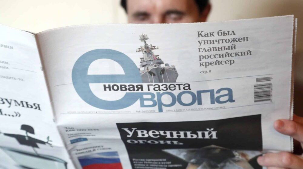 Sud oduzeo licencu za štampanje listu "Nova gazeta" u Rusiji 1