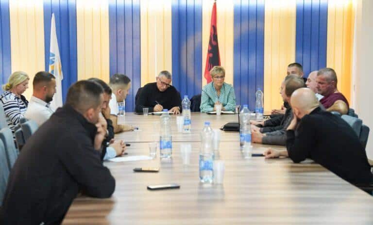 Kampanja albanskih partija na jugu za predstojeći popis stanovništva 1