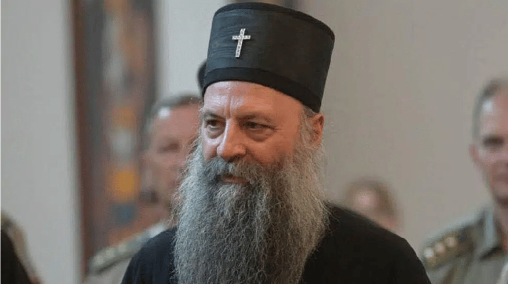 Patrijarh Porfirije služio liturgiju u Sabornoj crkvi u Sentandreji 1