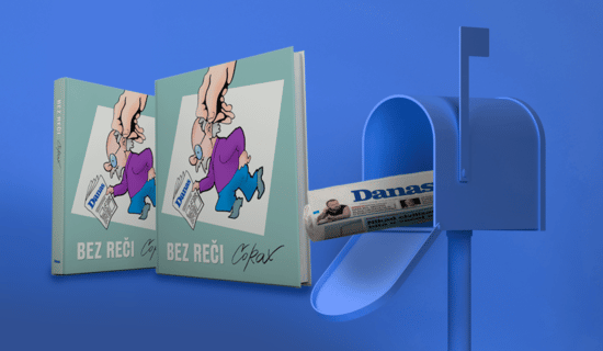 Poklon knjiga Koraksovih karikatura za sve koji se pretplate na štampano izdanje Danasa 6