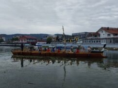 rimska galija pristaje u Golubac Golubac: Dunavom galija plovi 3