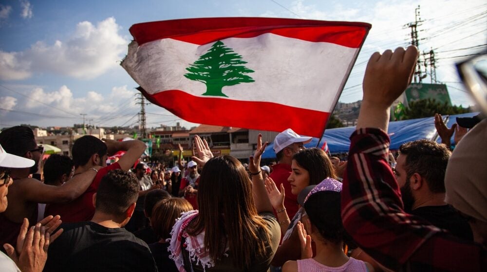 Libanci u čamcima i jahtama protestovali blizu granice s Izraelom 1