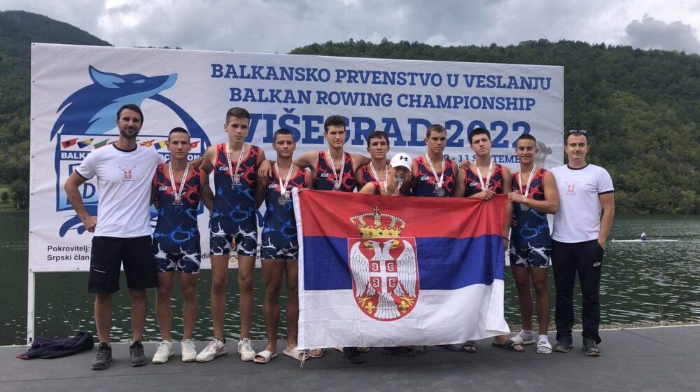 Zrenjaninski veslač Miloš Lavirac srebrni na Balkanijadi 1