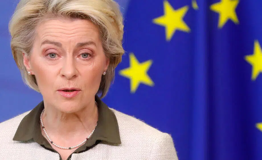 Predsednica Evropske komisije objavila pet mera za reševanje energetske krize u Evropi 1