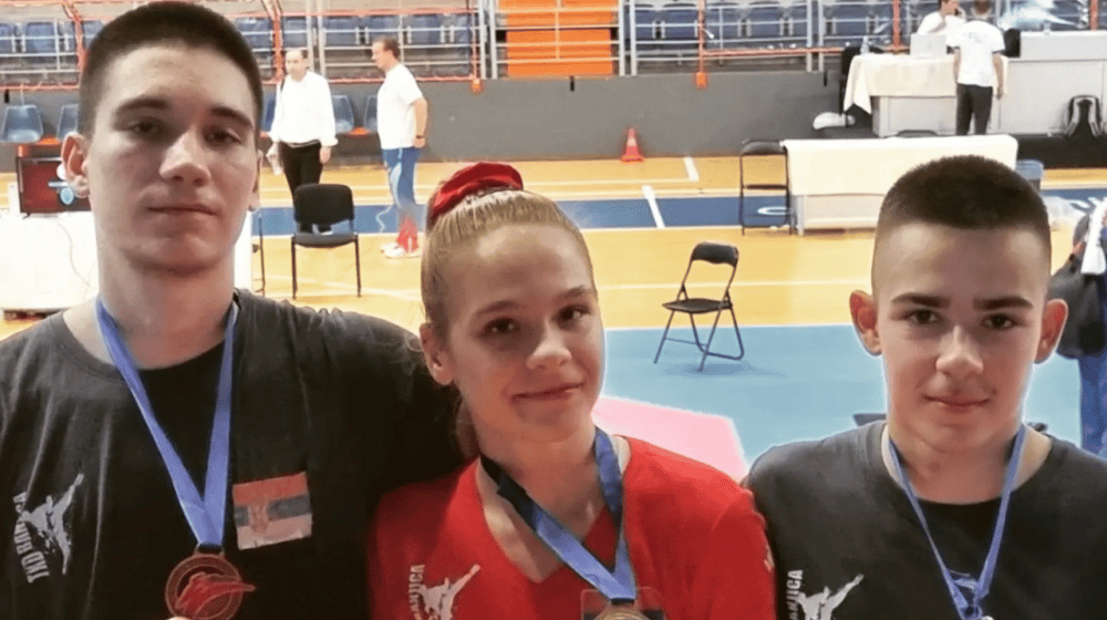 Uspešan nastup tekvondo kluba "Banjica" na Otvorenom kupu Srbije: Tri takmičara, tri medalje 1