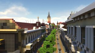 Subotica u Minecraft-u: Igrači planetarno poznate igrice gradiće Gradsku kuću, Narodno pozorište, Trg slobode dok ne padne mrak, a onda nastupaju "endermeni" 6