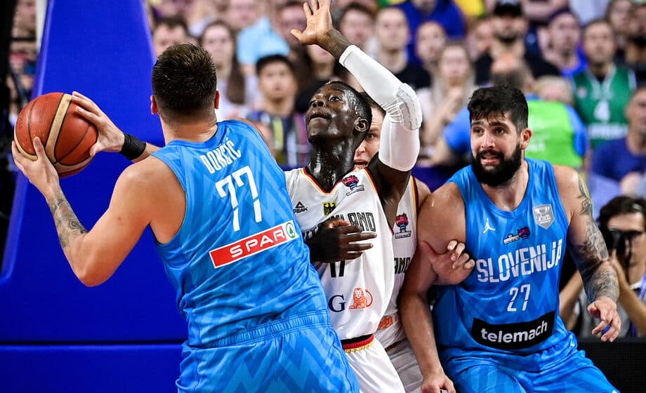 Slovenija savladala Nemačku uz sjajnu partiju Dončića 1