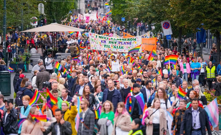 LGBT šetnja solidarnosti u Norveškoj zbog Parade ponosa otkazane u junu 1