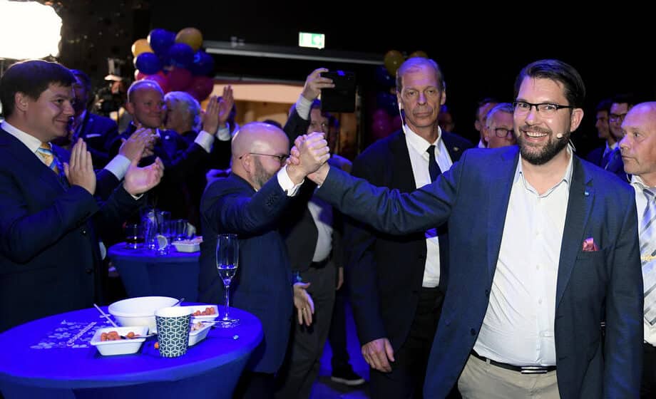 švedska izbori džimi akreson