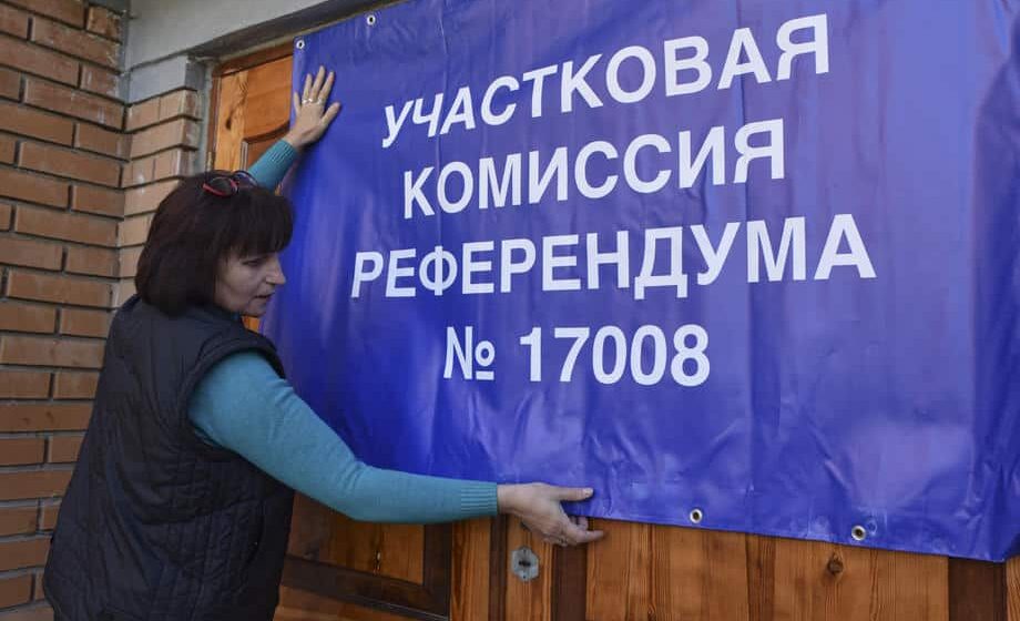 Referendum u četiri ukrajinske oblasti pod ruskom kontrolom: "Nastavak invazije Rusije na Ukrajinu" 1