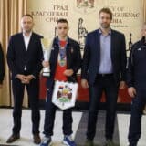 Kragujevac dočekao šampiona: Prijem za Đorđa Dimitrijevića, svetskog prvaka u kik boksu 3
