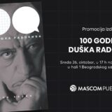 Promocija knjige „100 godina Duška Radovića” na Sajmu knjiga 1
