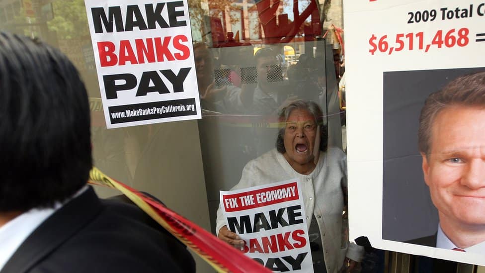 Protest v Bank of America v 2011 godu