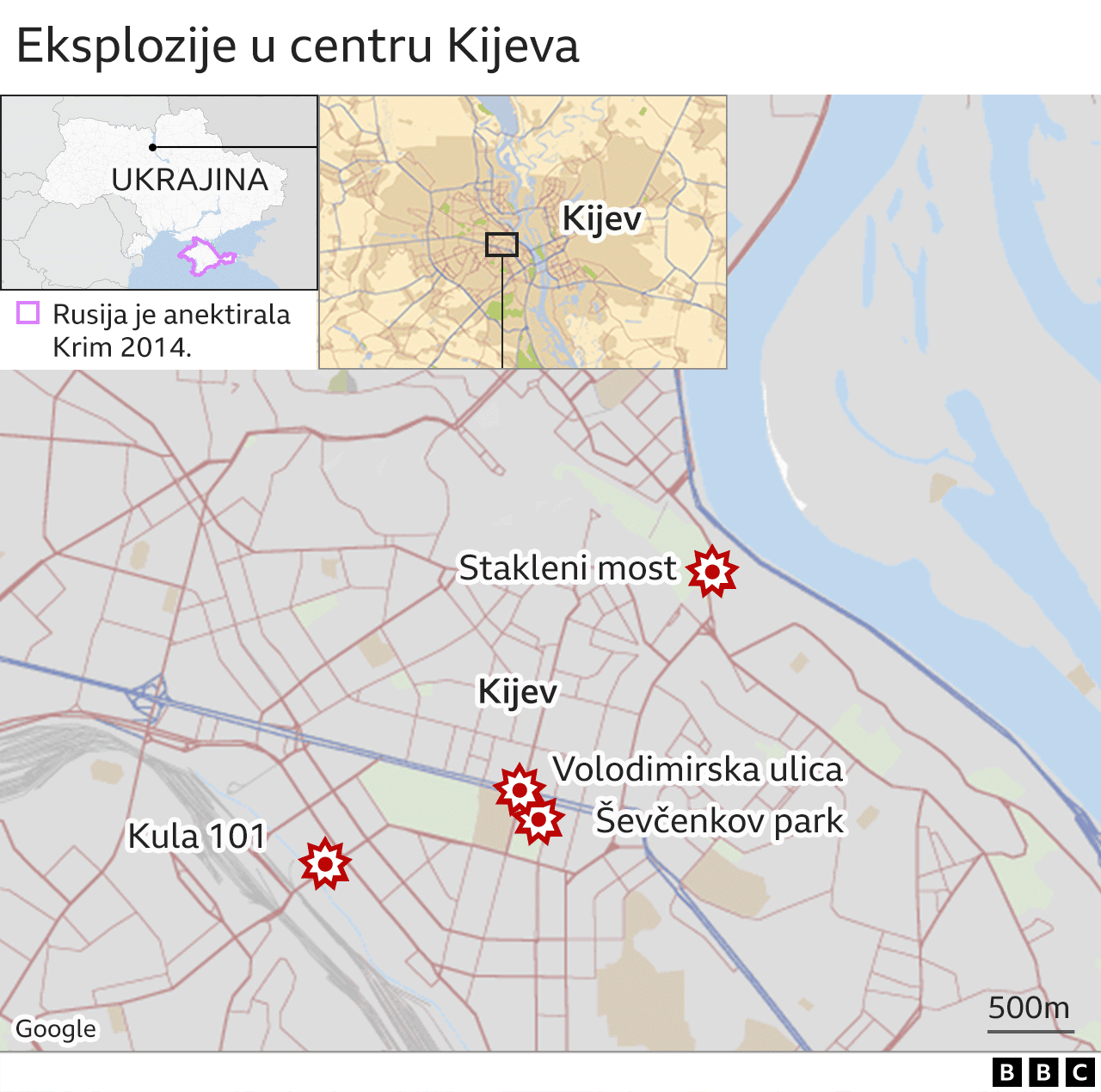 Rusija i Ukrajina: Jedna osoba poginula u Zaporožju, eksplozije u Lavovu na zapadu Ukrajine 10 Mapa