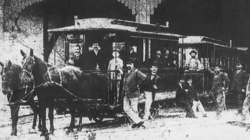 Prvi tramvaj na konjsku vuču