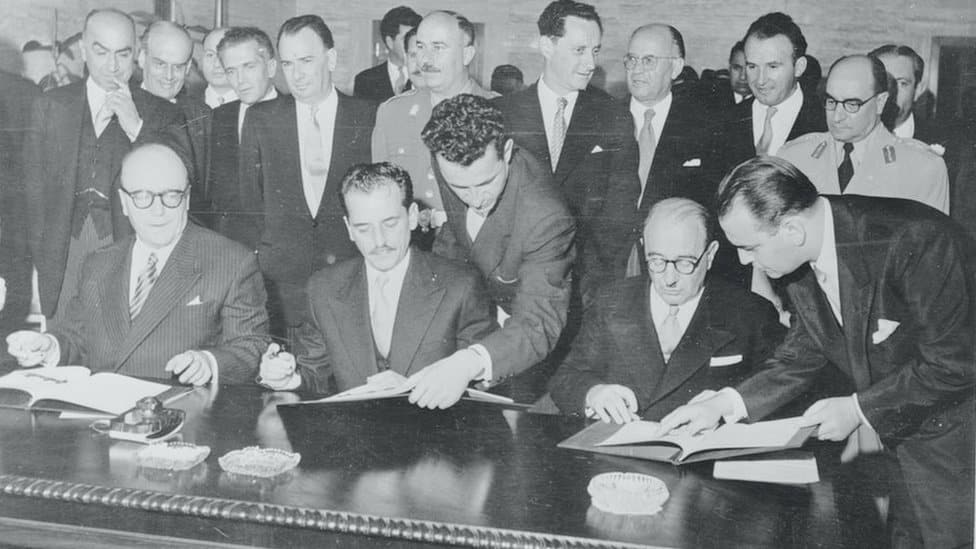 Potpisivanje sporazuma između Turske, Grčke i Jugoslavije
