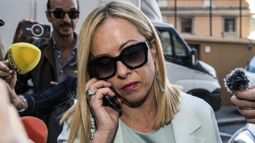 Italija i politika: Dogovor za 11 minuta - prva desničarka vlada od Drugog svetskog rata 1 President of Italian party 'Brothers of Italy' Giorgia Meloni, Rome - 18 Oct 2022