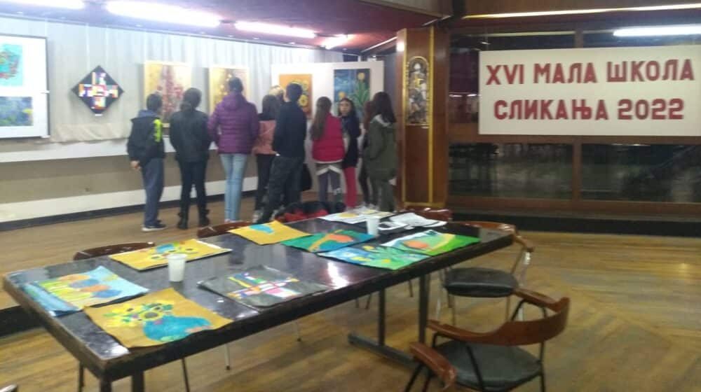 Mala škola slikanja za osnovce u Majdanpeku 1