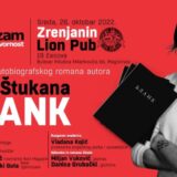 Promocija knjige "Blank" glumca Feđe Štukana u Zrenjaninu 9