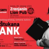 Promocija knjige "Blank" glumca Feđe Štukana u Zrenjaninu 10