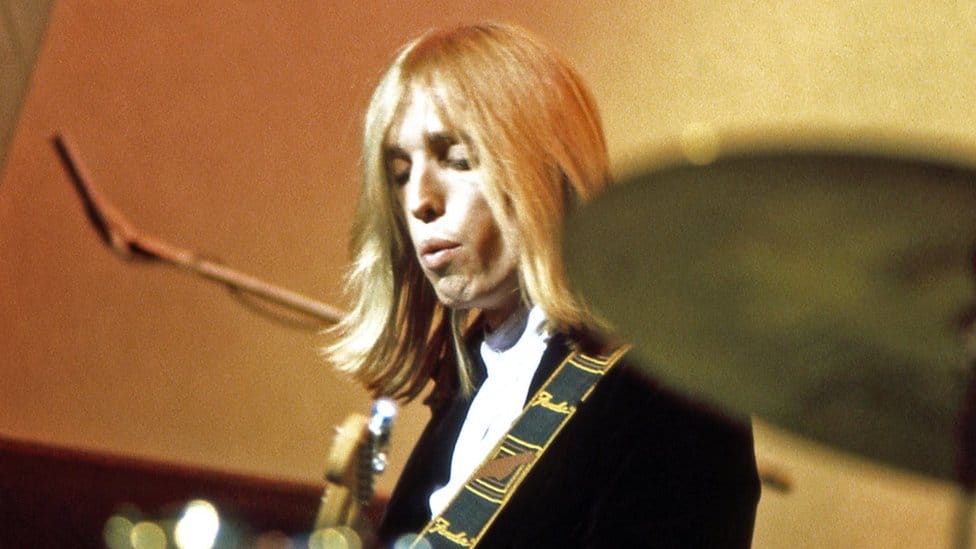 Tom Petty - performing their song 'Anything Thats Rock N Roll' on Top of the Pops in 1977.