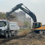 Na Dorćolu počelo raščišćavanje dela trase budućeg Linijskog parka u Beogradu 2