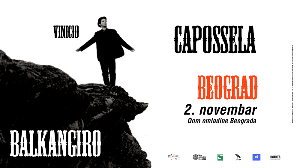 Jedan od najvećih kantautora današnjice Viničo Kaposela nastupa u Domu omladine 1