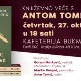 Druženje s Antom Tomićem u knjižari Delfi SKC 7