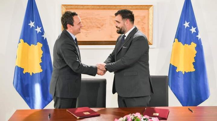 Potpisan Memorandum o saradnji Vlade u Prištini i Nacionalnog saveta Albanaca 1