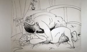 „Užički Minotaur“, likovno i duhovito istraživanje Slavka Lukovića o muško-ženskim odnosima 3 „Užički Minotaur“, likovno i duhovito istraživanje Slavka Lukovića o muško-ženskim odnosima 3