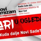 Tribina "Gari u ogledalu – kuda dalje Novi Sade?" u organizaciji Novog optimizma u ponedeljak u Novom Sadu 3