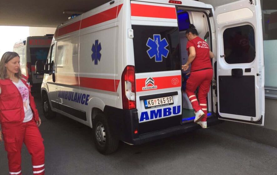 Hitna pomoć u Kragujevcu obavila juče čak 224 pregleda, terena i intervencija 1