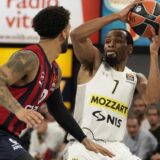 Samo tri poena srpskih igrača u porazu Partizana 4