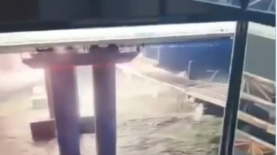 Ukrajina šalje ironične opaske oko eksplozije na Krimskom mostu, ne preuzima odgovornost 1