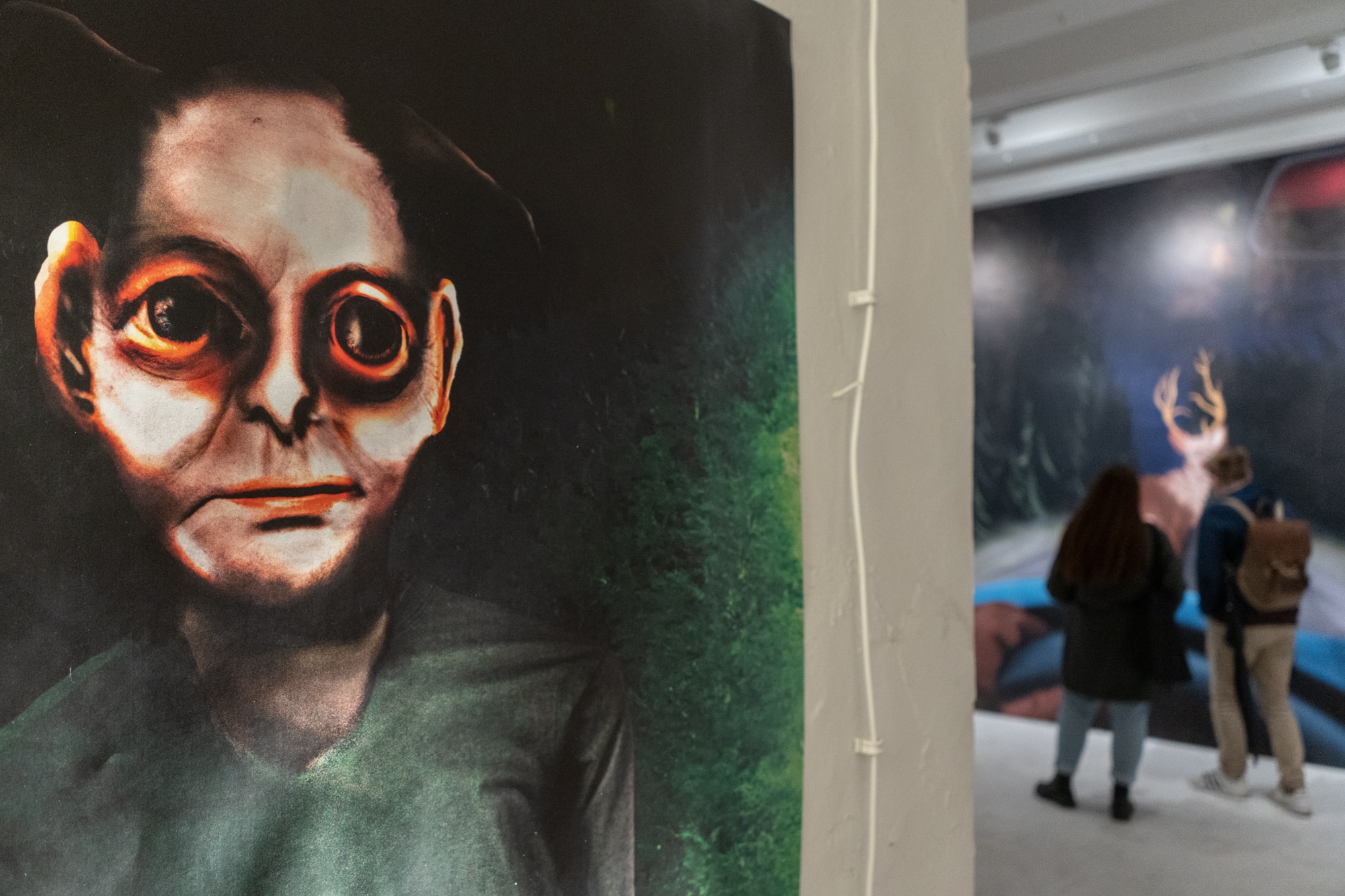 Film i vođenje kroz izložbu Ognjena Tadića THE MAN: Neizvesnost iz horor žanra i humor 2