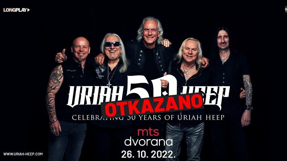 Uriah Heep otkazali beogradski i još nekoliko koncerata 1