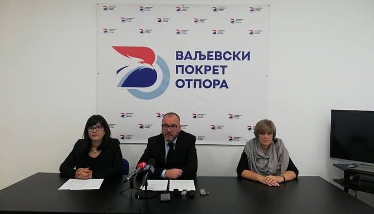 Valjevski Pokret otpora izlazi na sledeće izbore 1