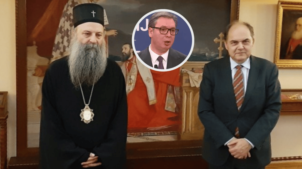"Ne treba se kockati sa Dodikom": Kako tumačiti sastanak Vučića, Šmita i Porfirija u Patrijaršiji? 1