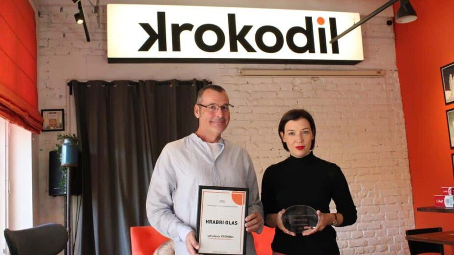 Crta dodelila "Hrabri glas" Krokodilu za odvažnost u podršci građanima Ukrajine 2