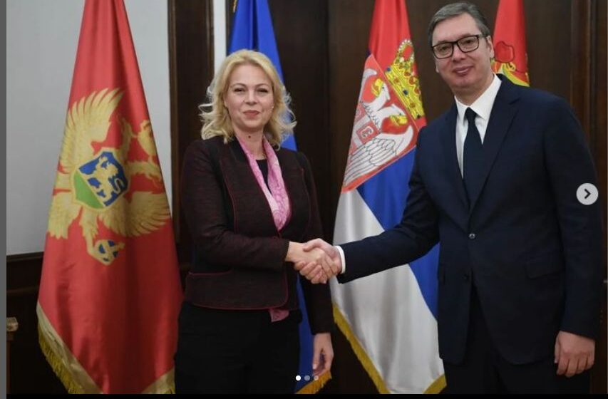 Danijela Đurović sa Vučićem o saradnji 1