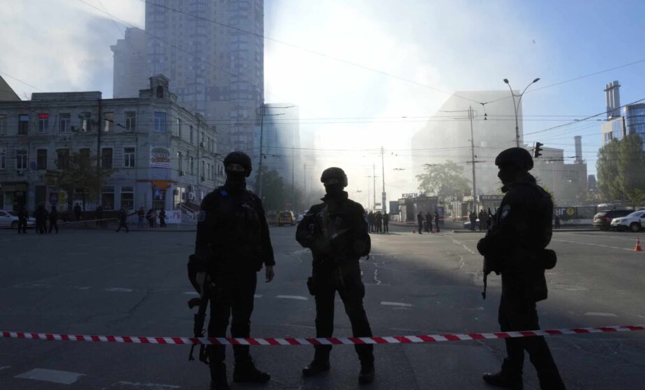 Ukrajinsko predsedništvo: Kijev napadnut dronovima kamikazama 1